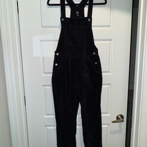 GAP KIDS Black Corduroy Overalls